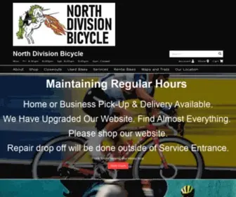 Northdivision.com(North Division Bicycle) Screenshot