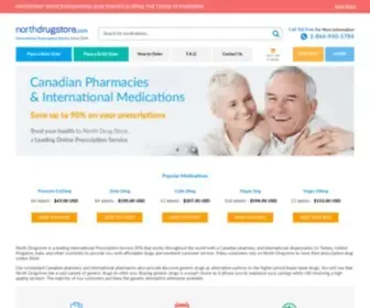 Northdrugstore.com(Canada Drugstore Online) Screenshot
