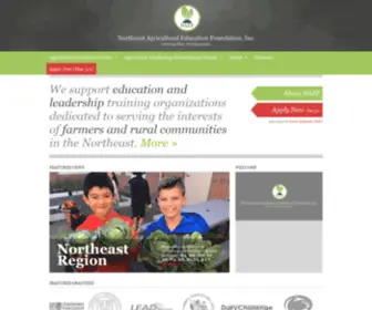Northeastagriculture.org(Agricultural Education Grants) Screenshot