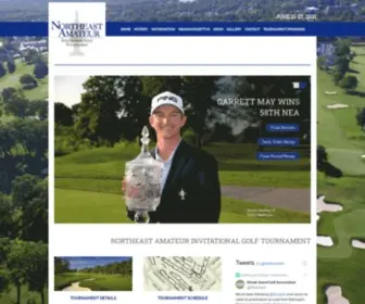 Northeastamateur.com(Northeast Amateur Invitational Golf Tournament) Screenshot