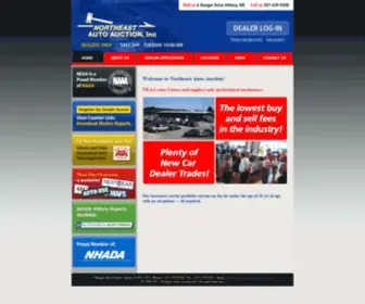 Northeastautoauctioninc.com(Northeast Auto Auction) Screenshot