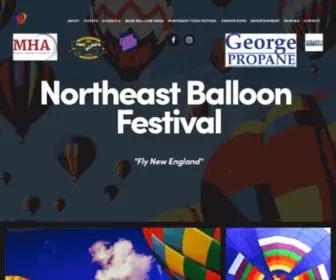 Northeastballoonfestival.com(Northeast Balloon Festival) Screenshot