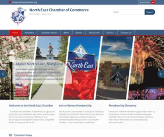 Northeastchamber.org(North East) Screenshot