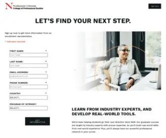 Northeastern-CPS.info(Northeastern University College of Professional Studies) Screenshot