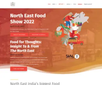 Northeastfoodshow.com(North East Food Show) Screenshot