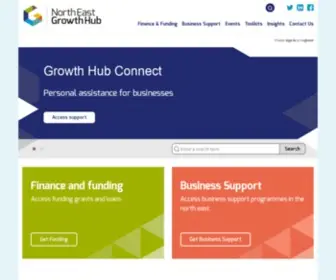 Northeastgrowthhub.co.uk(North East Growth Hub) Screenshot