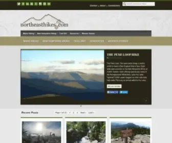 Northeasthikes.com(Northeast Hikes) Screenshot