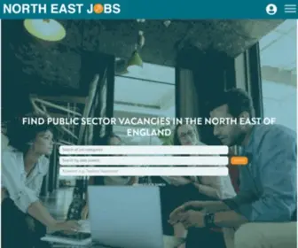 Northeastjobs.org.uk(North East Jobs) Screenshot