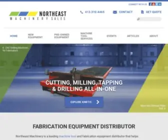 Northeastmachinerysales.com(Northeast Machinery) Screenshot