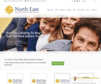 Northeastmortgages.ca(#N° 1 des courtiers en immobilier et en prêts hypothécaires) Screenshot