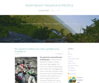Northeastmountainpeople.com(Northeast Mountain People) Screenshot