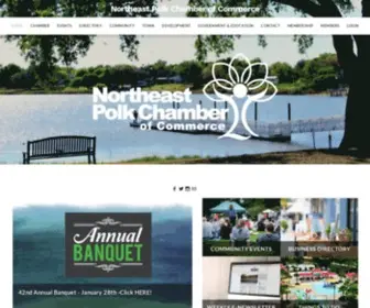 Northeastpolkchamber.com(The Northeast Polk Chamber of Commerce) Screenshot