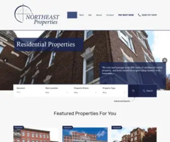 Northeastproperties.org(Northeast Properties) Screenshot