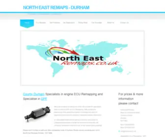 Northeastremaps.co.uk(Durham Remaps) Screenshot