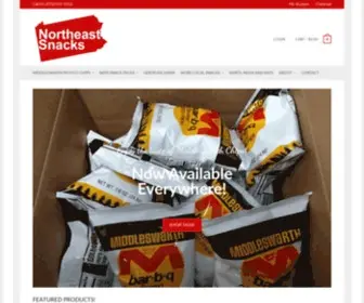 Northeastsnacks.com(Middleswarth Potato Chips) Screenshot