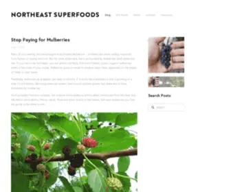 Northeastsuperfoods.com(Northeast Superfoods) Screenshot