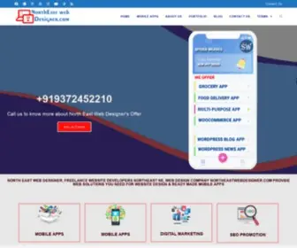 Northeastwebdesigner.com(North East Web Designer) Screenshot