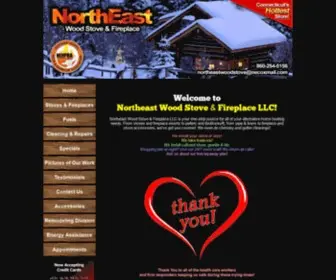 Northeastwoodstove.com(Northeast Wood Stove & Fireplace LLC) Screenshot