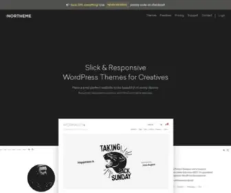 Northeme.com(Slick & Responsive WordPress Themes for Creatives) Screenshot