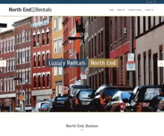 Northendrentals.com(OVNT Properties Boston's North End Premier Rental Real Estate) Screenshot