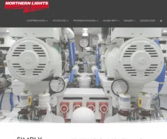 Northern-Lights.com(Northern Lights Marine Generators And Technicold Air Conditioning and Refrigeration) Screenshot