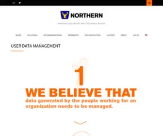 Northern.net(MANAGING USER DATA AS PART OF BUSINESS PROCESS) Screenshot