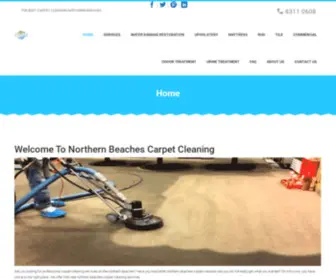 Northernbeachescarpetcleaning.com(The Best Northern Beaches Carpet Cleaners) Screenshot