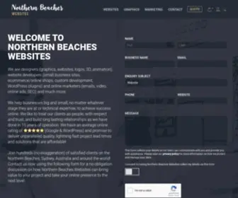 Northernbeacheswebsites.com.au(Northern Beaches Website Design & Graphics) Screenshot