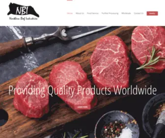 Northernbeef.com(Providing Quality Products Worldwide) Screenshot