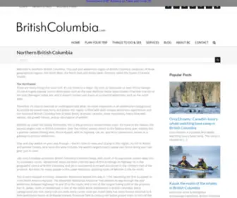 Northernbritishcolumbia.com(Northern BC and Haida Gwaii) Screenshot