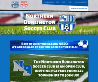 Northernburlingtonsoccerclub.com(Northern Burlington Soccer Club) Screenshot