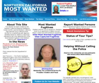 Northerncaliforniamostwanted.org(Northerncaliforniamostwanted) Screenshot