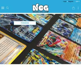 Northerncardgaming.com(NCG-Northern Card Gaming-Buy Trading Cards, Board Games & More) Screenshot