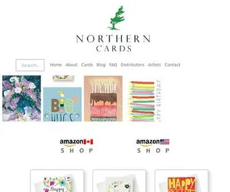 Northerncards.com(Canada's Greeting Card Company Canada's Greeting Card Company) Screenshot