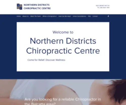 Northernchiro.com.au(Health) Screenshot