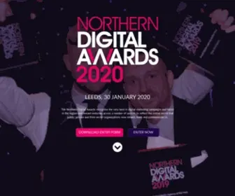 Northerndigitalawards.com(Northern Digital Awards 2021) Screenshot