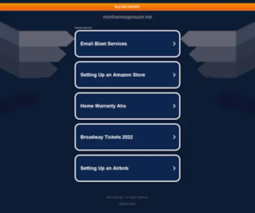 Northernexposure.me(northernexposure) Screenshot