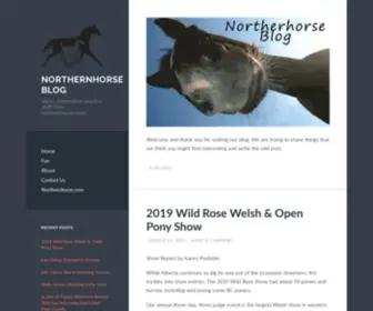 Northernhorseblog.com(Northernhorse Blog) Screenshot