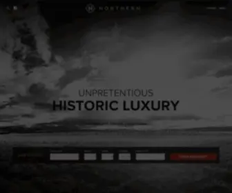 Northernhotel.com(Unpretentious Historic Luxury) Screenshot