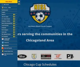 Northernillinoissoccerleague.com(Northern Illinois Soccer League) Screenshot