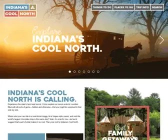Northernindianagetaways.com(Northern Indiana Visitors Guide) Screenshot
