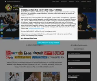Northernkarateschools.com(Northern Karate Schools) Screenshot