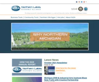 Northernlakes.net(Northern Lakes Economic Alliance) Screenshot