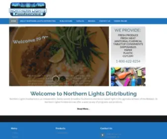 Northernlightsdistributing.com(Northern Lights Distributing) Screenshot