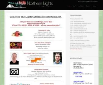 Northernlightstheatrepub.com(Northern Lights Theatre Pub) Screenshot