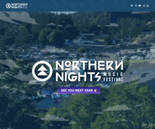 Northernnights.org(California's Premier Craftique Music Festival) Screenshot