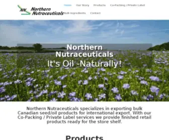 Northernnutra.ca(Northern Nutraceuticals Inc) Screenshot