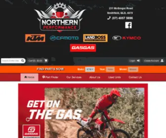 Northernperformance.com.au(Northern Performance) Screenshot