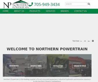 Northernpowertrain.com(Northern Powertrain) Screenshot