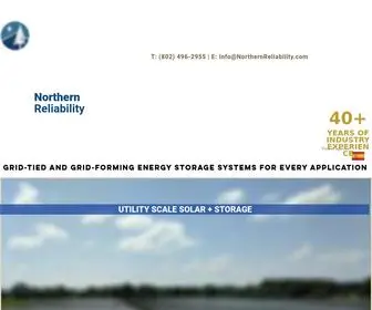 Northernreliability.com(THE POWER AND ENERGY STORAGE EXPERTS) Screenshot